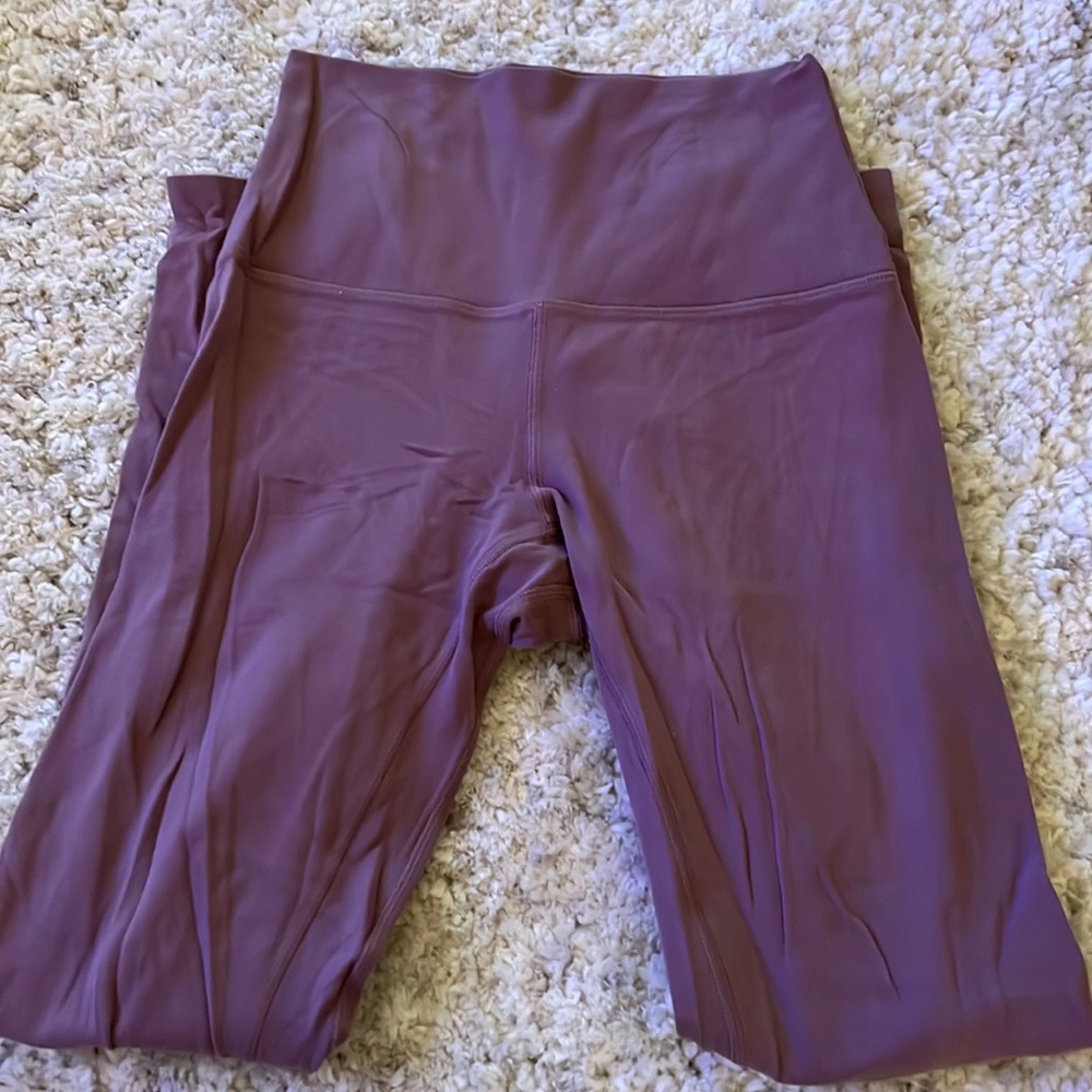 light nude pink align leggings in size 2